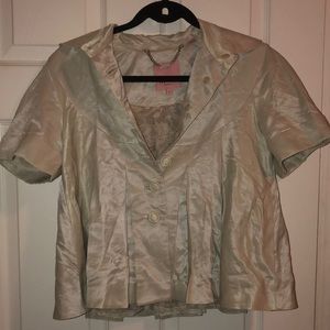 Ted Baker cropped blazer.